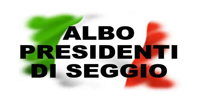 Aggiornamento albo presidenti di seggio